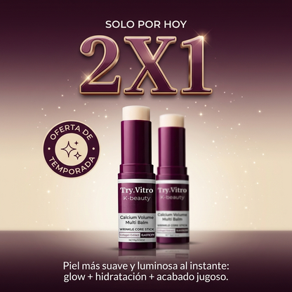 Bálsamo en barra para aumentar el volumen de calcio